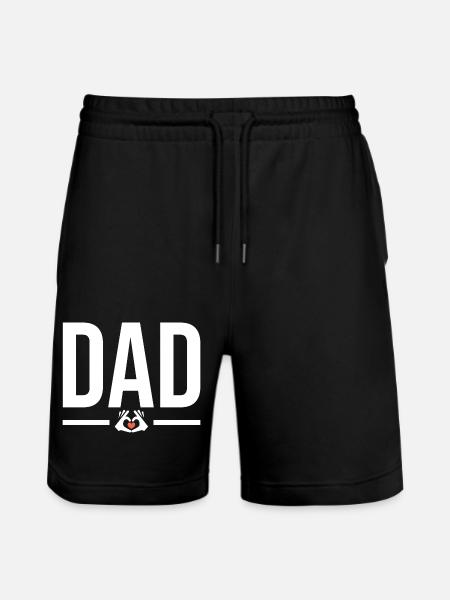 DAD cadeau humour papa dad - Short de jogging bio TRAINER Stanley/Stella unisexe - noir