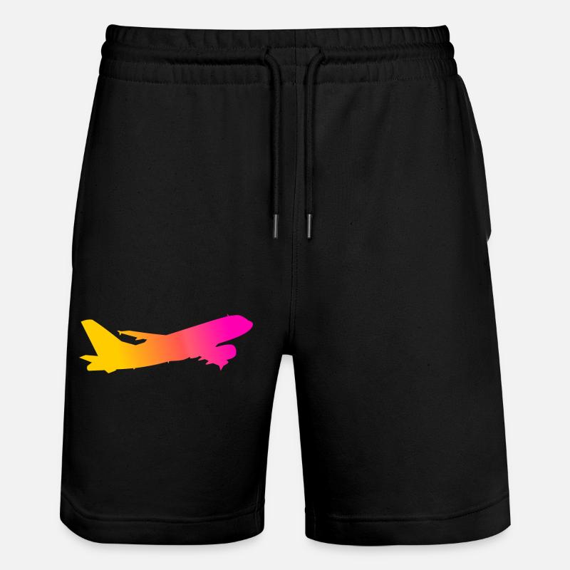 Avion - Short de jogging bio TRAINER Stanley/Stella unisexe - noir