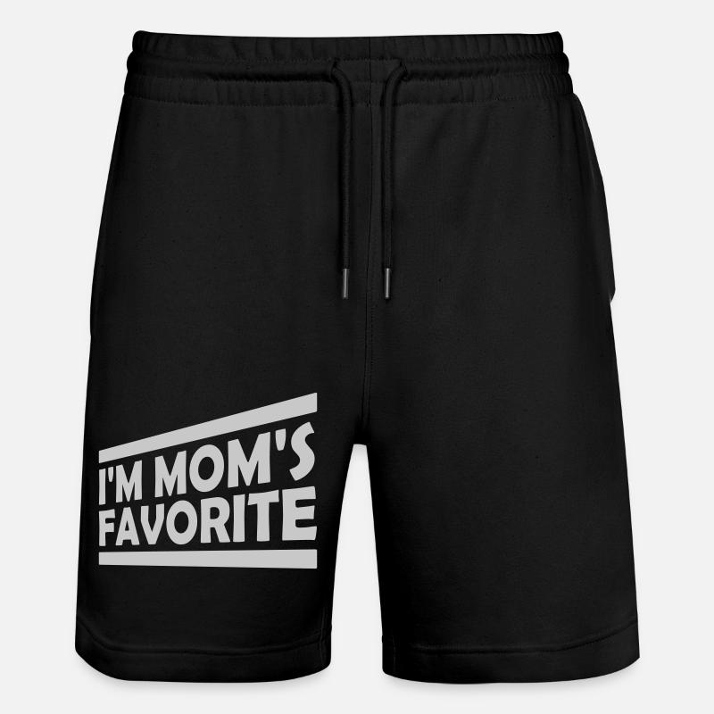 Je suis maman s - Short de jogging bio TRAINER Stanley/Stella unisexe - noir