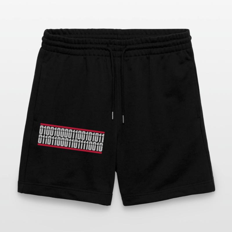 Langage de programme de code binaire Short de jogging bio TRAINER Stanley/Stella unisexe