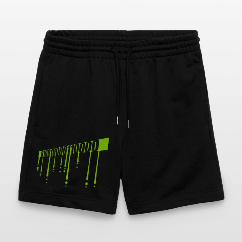 Langage de programme de code binaire Short de jogging bio TRAINER Stanley/Stella unisexe