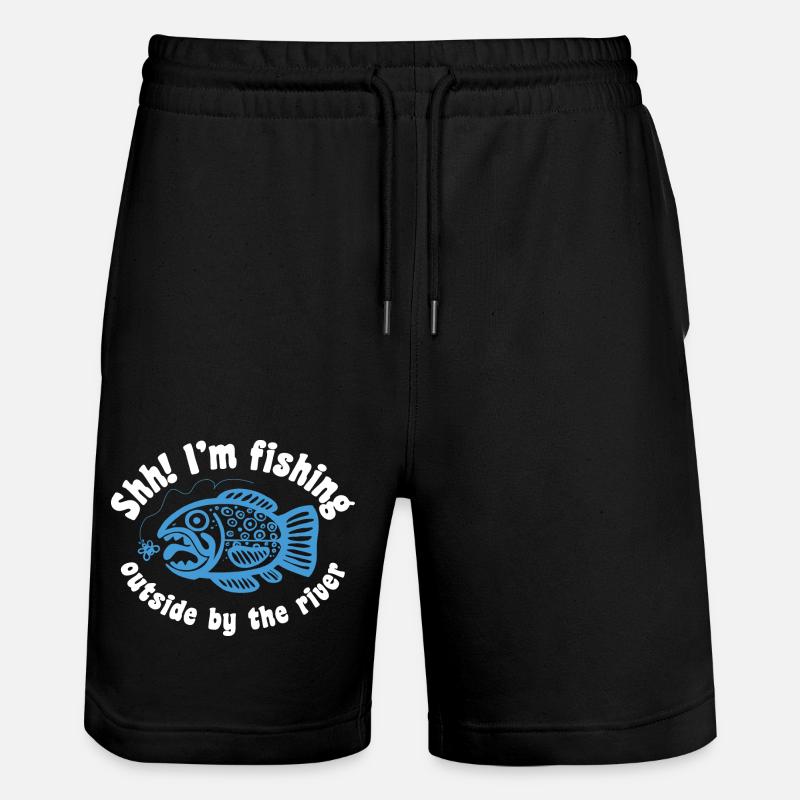 truite inca - Short de jogging bio TRAINER Stanley/Stella unisexe - noir
