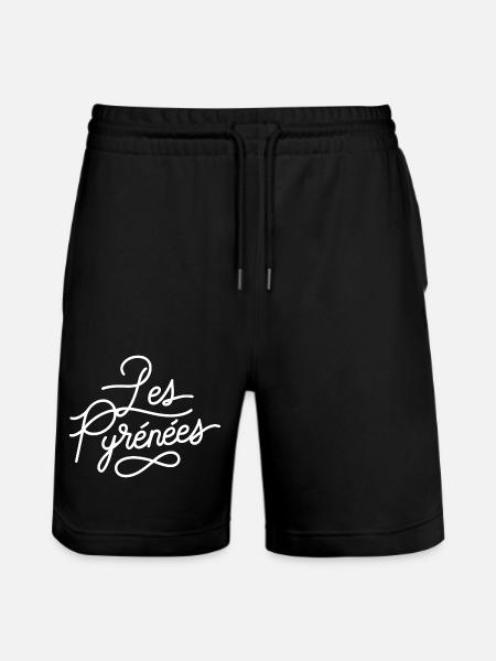 Les Pyrénées - Short de jogging bio TRAINER Stanley/Stella unisexe - noir