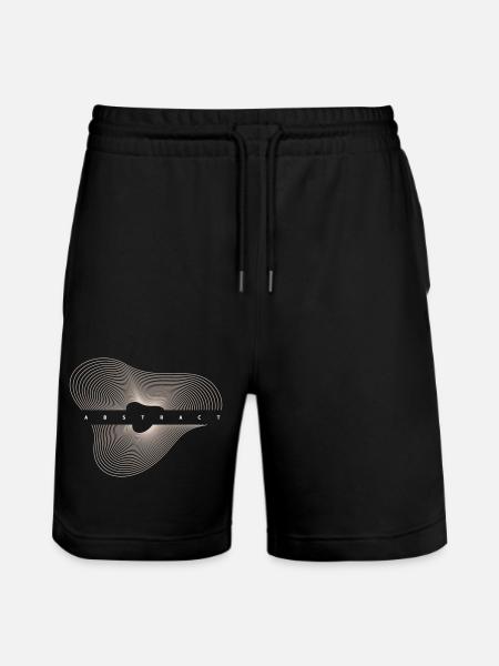 Conception abstraite - Short de jogging bio TRAINER Stanley/Stella unisexe - noir