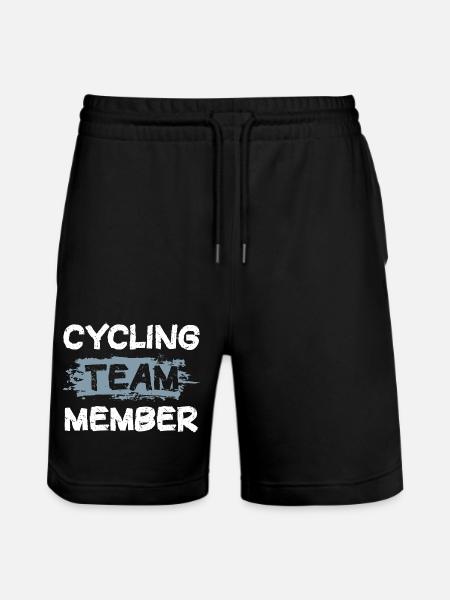 Cycling Team - Stanley/Stella Trainer Unisex Organic Jogging Shorts - black