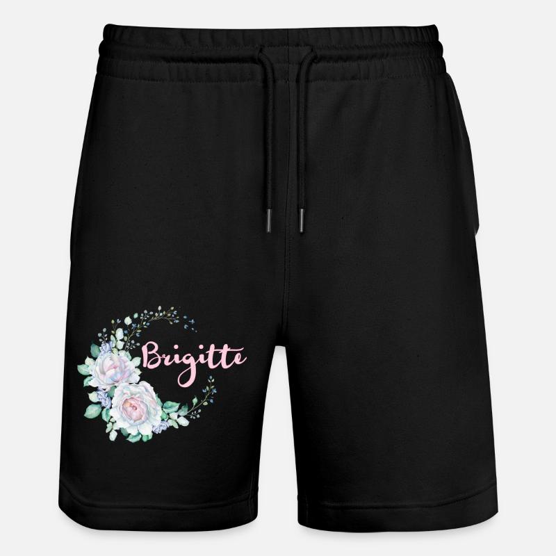 Pour Brigitte - Short de jogging bio TRAINER Stanley/Stella unisexe - noir