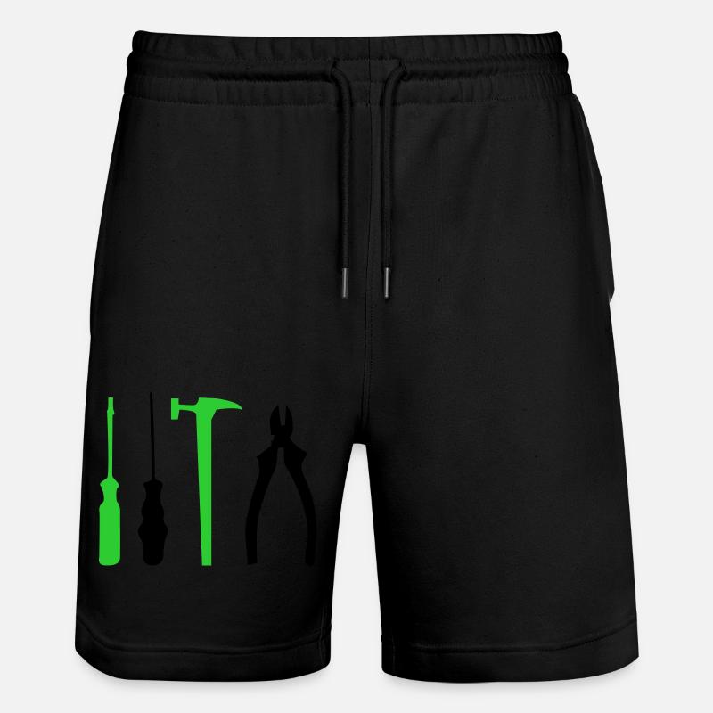 outil - Short de jogging bio TRAINER Stanley/Stella unisexe - noir