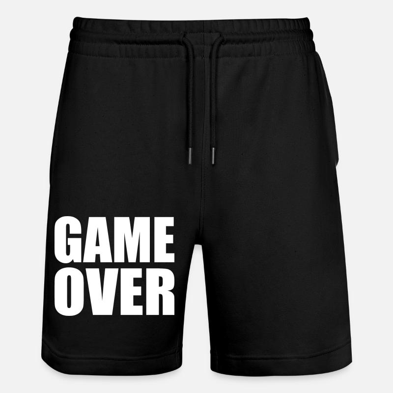 Game over - Short de jogging bio TRAINER Stanley/Stella unisexe - noir