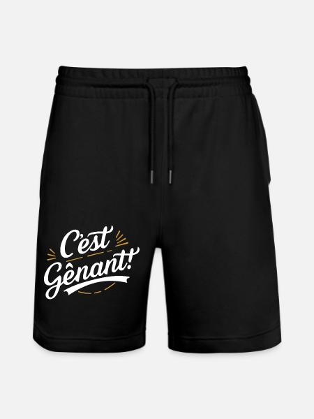 C'est Gênant ! - Short de jogging bio TRAINER Stanley/Stella unisexe - noir