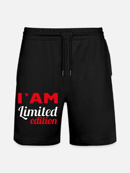 LIMITIERTE AUFLAGE - Stanley/Stella Unisex Bio Joggingshorts Trainer - Schwarz