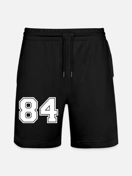 84 - Stanley/Stella Unisex Bio Joggingshorts Trainer  - Schwarz