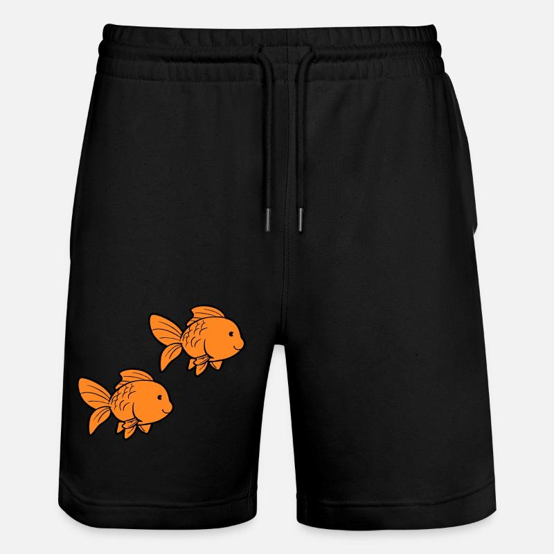 Poisson Poisson Rouge - Short de jogging bio TRAINER Stanley/Stella unisexe - noir