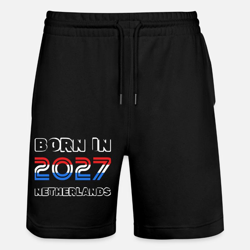 Pays-Bas 2027 - Short de jogging bio TRAINER Stanley/Stella unisexe - noir