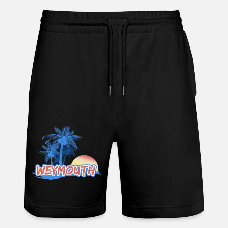 Weymouth - Short de jogging bio TRAINER Stanley/Stella unisexe - noir