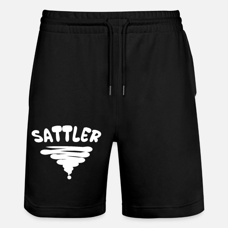 Sellier - Short de jogging bio TRAINER Stanley/Stella unisexe - noir