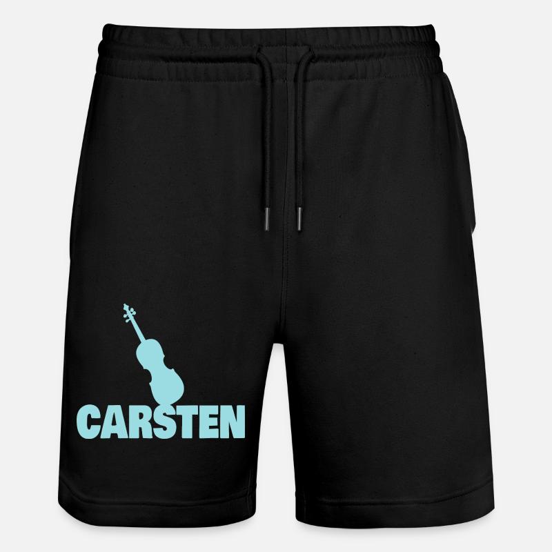Viola Carsten - Short de jogging bio TRAINER Stanley/Stella unisexe - noir