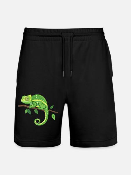 Kameleon - Stanley/Stella Trainer Unisex Organic Jogging Shorts - black
