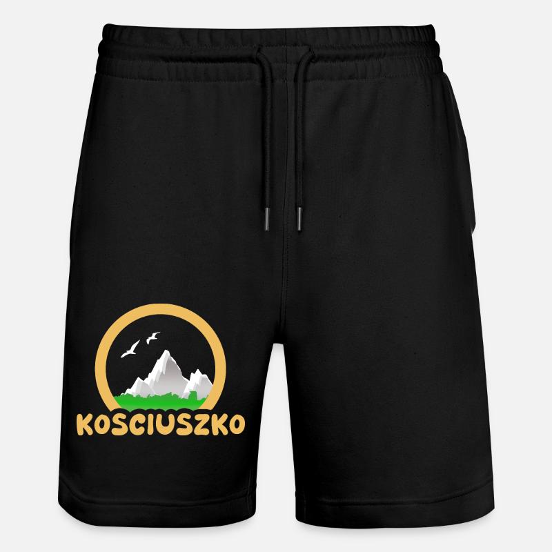 Kosciuszko - Short de jogging bio TRAINER Stanley/Stella unisexe - noir