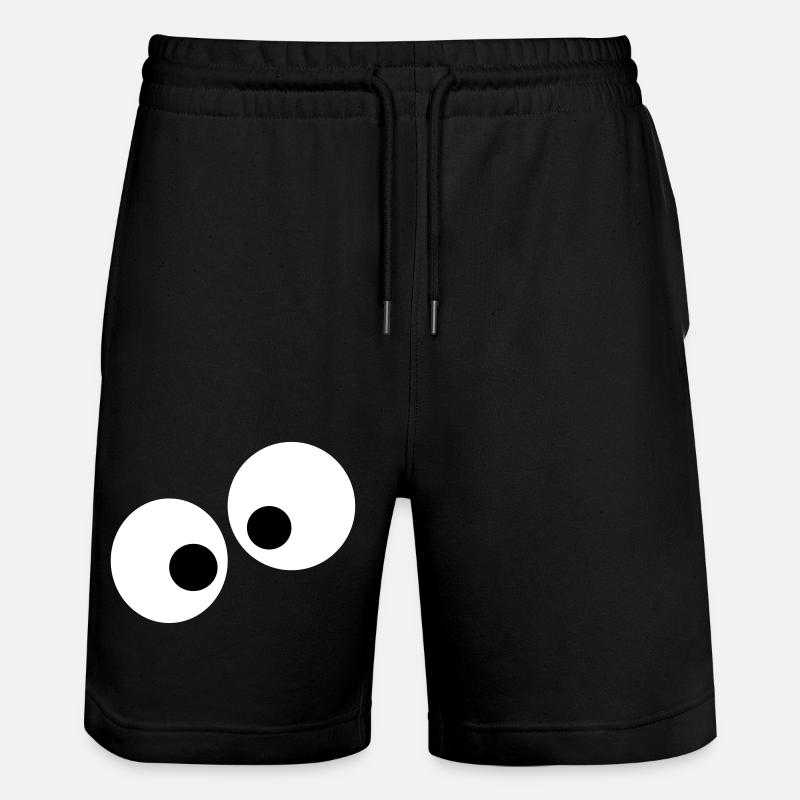 yeux - Short de jogging bio TRAINER Stanley/Stella unisexe - noir