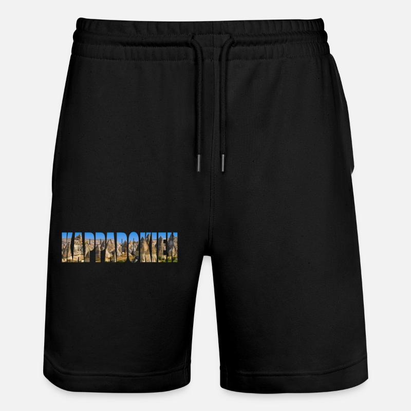 Cappadoce panorama - Short de jogging bio TRAINER Stanley/Stella unisexe - noir