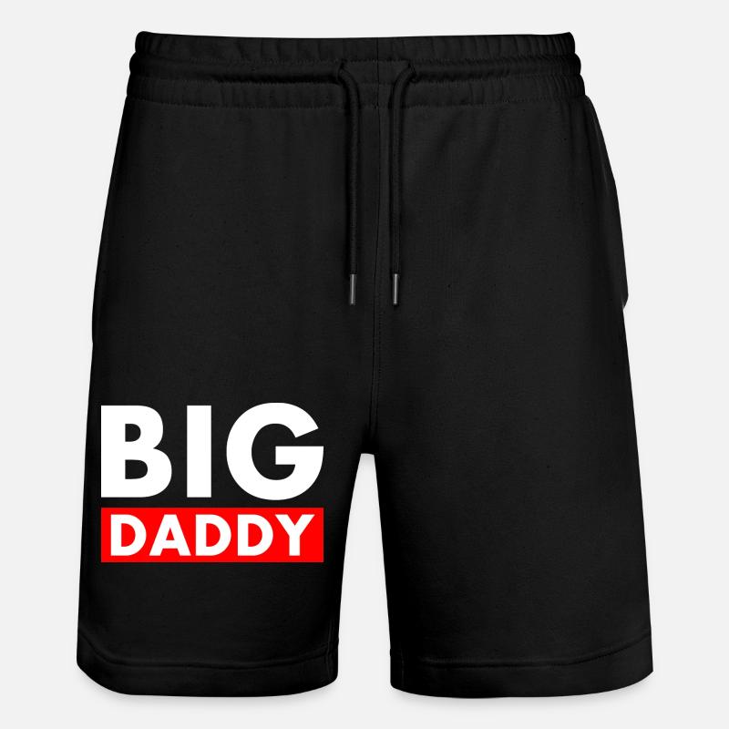 BIG DADDY - Short de jogging bio TRAINER Stanley/Stella unisexe - noir