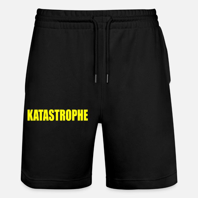 Katastrophe - Stanley/Stella Unisex Bio Joggingshorts Trainer  - Schwarz