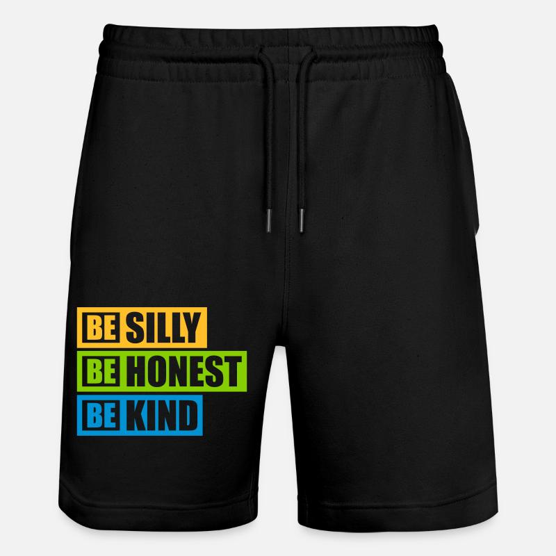 Enfant honnête et stupide - Short de jogging bio TRAINER Stanley/Stella unisexe - noir