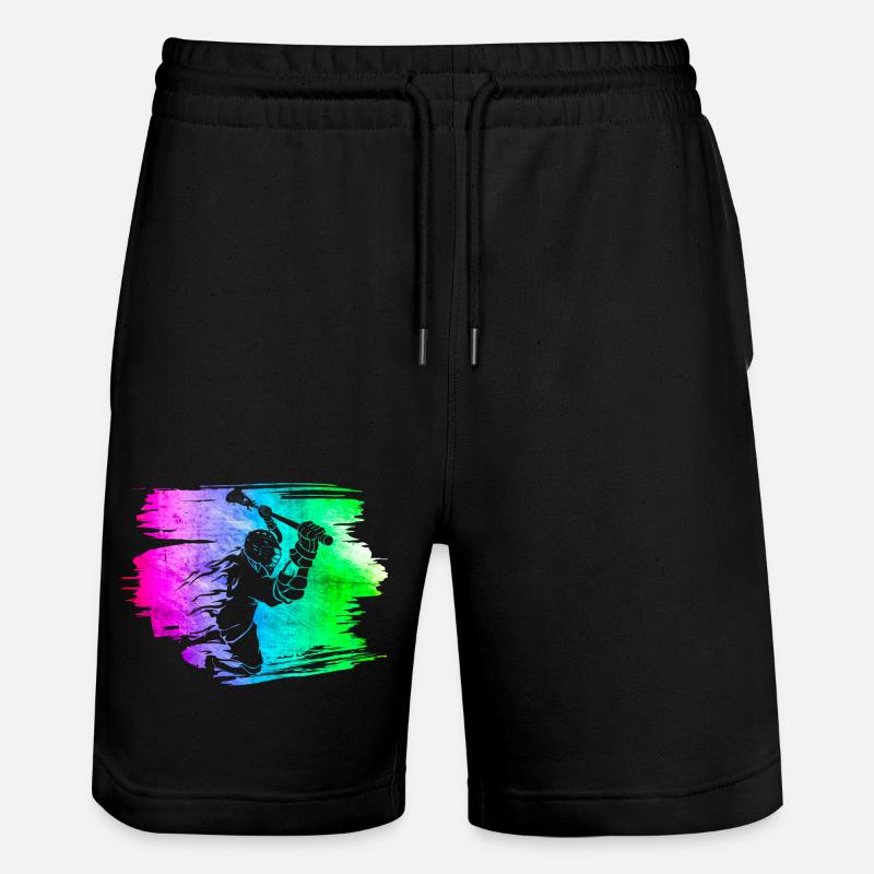 Lacrosse - Short de jogging bio TRAINER Stanley/Stella unisexe - noir