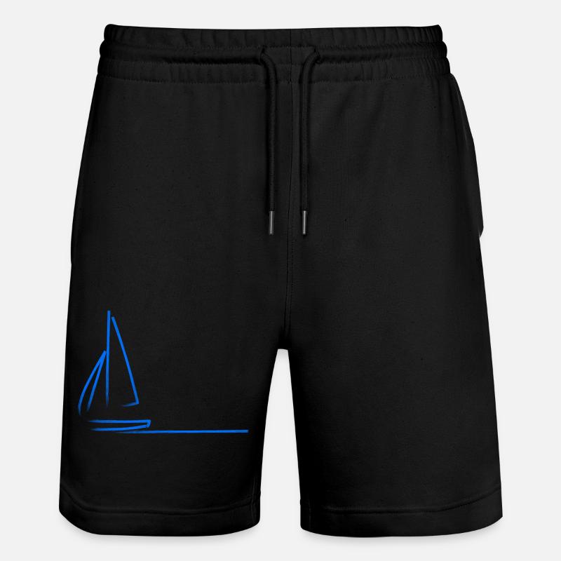 Voilier Saillant - Short de jogging bio TRAINER Stanley/Stella unisexe - noir