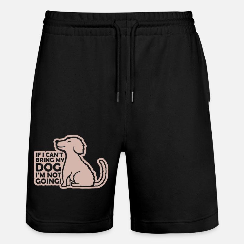 Citation Apportez mon chien - Short de jogging bio TRAINER Stanley/Stella unisexe - noir