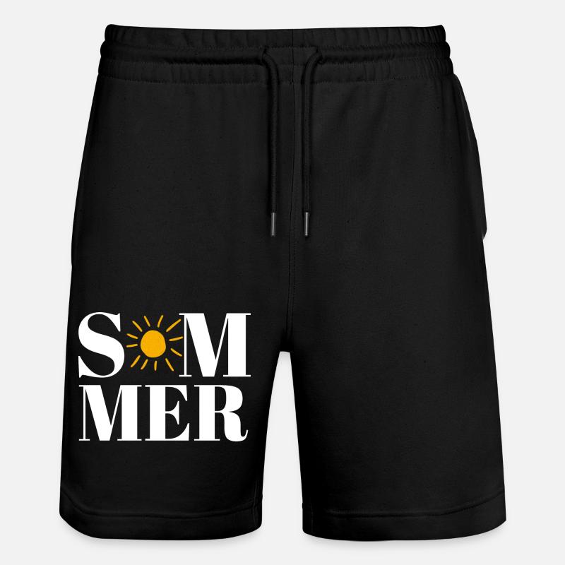 Été - Short de jogging bio TRAINER Stanley/Stella unisexe - noir