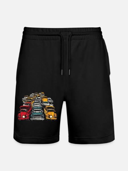 TRAFFIC - Stanley/Stella Trainer Unisex Organic Jogging Shorts - black