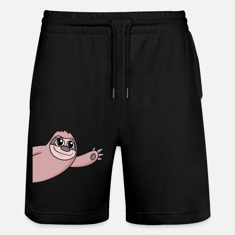 Salutation paresseuse - Short de jogging bio TRAINER Stanley/Stella unisexe - noir