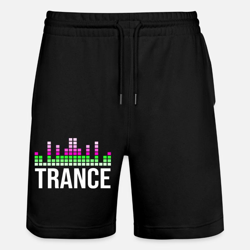 Musique de transe - Short de jogging bio TRAINER Stanley/Stella unisexe - noir