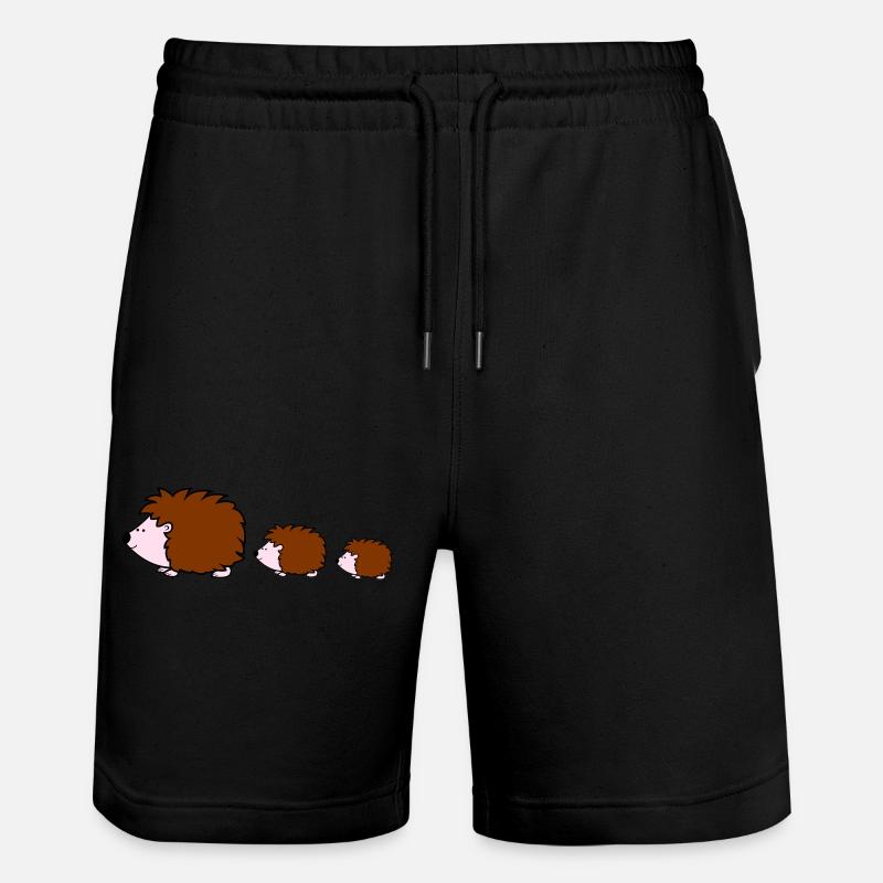 Famille Hedgehog - Short de jogging bio TRAINER Stanley/Stella unisexe - noir