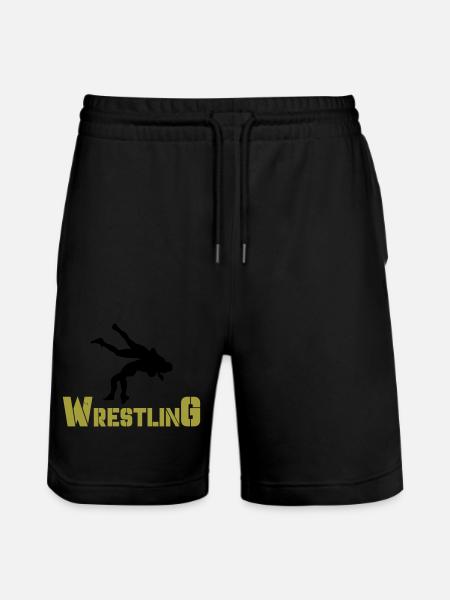 Lutte - Short de jogging bio TRAINER Stanley/Stella unisexe - noir