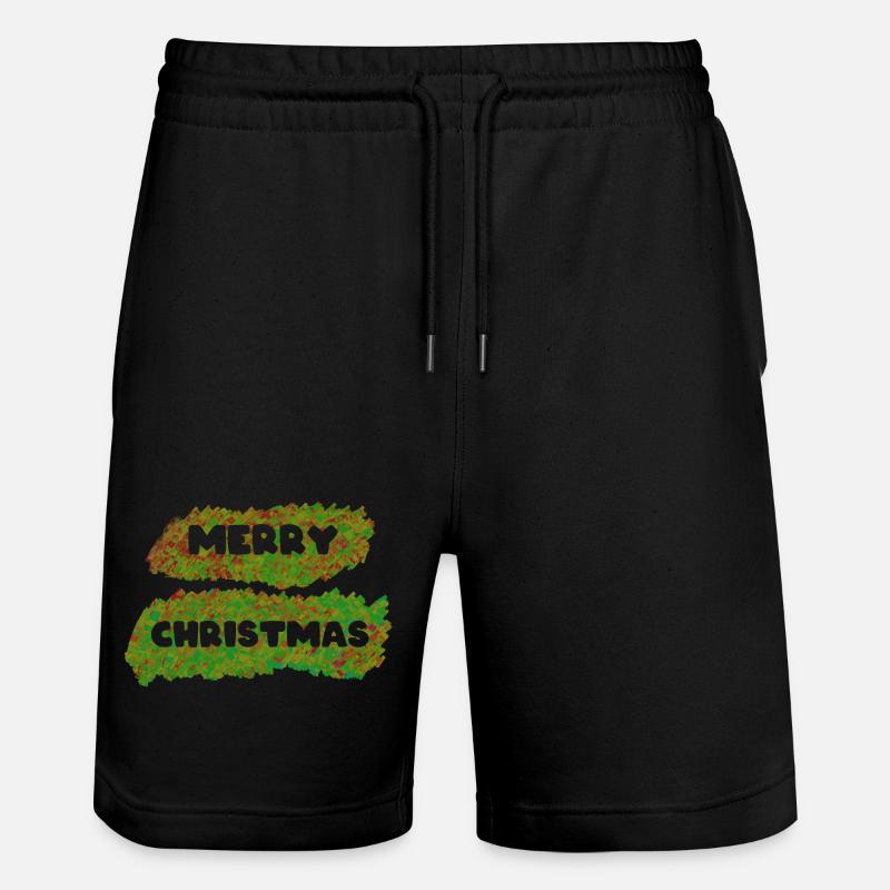 Joyeux Noël - Short de jogging bio TRAINER Stanley/Stella unisexe - noir