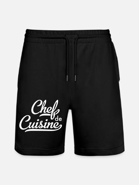 Chef de Cuisine - Stanley/Stella Trainer Unisex Organic Jogging Shorts - black