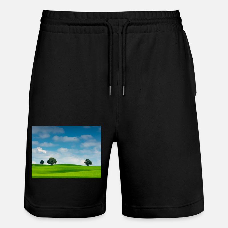 Paysage apaisant - Short de jogging bio TRAINER Stanley/Stella unisexe - noir