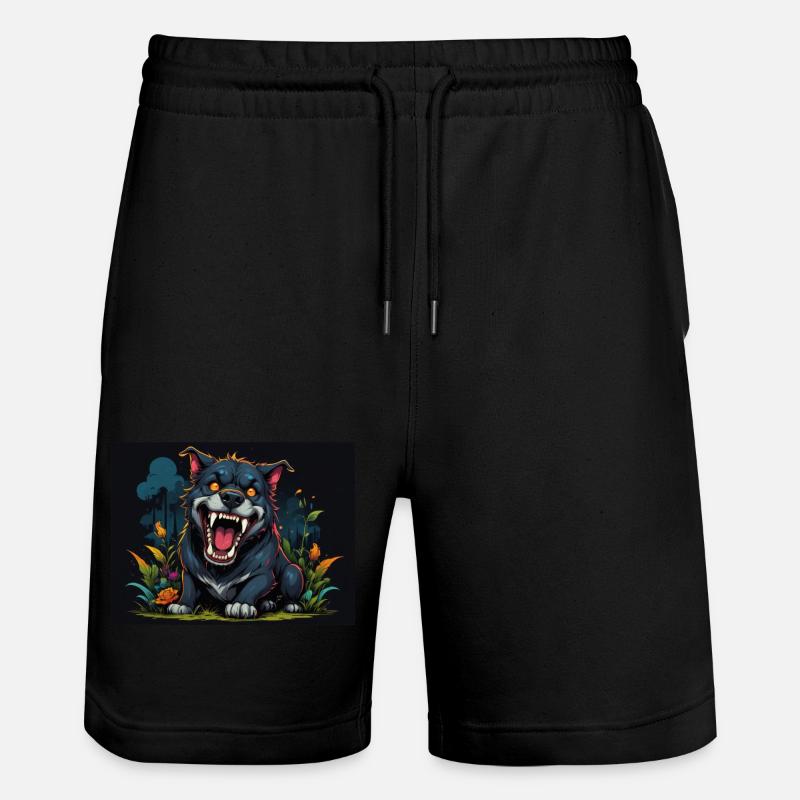 chien - Short de jogging bio TRAINER Stanley/Stella unisexe - noir