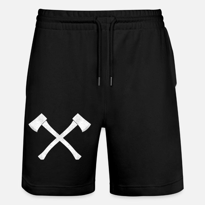 Axt - Stanley/Stella Unisex Bio Joggingshorts Trainer - Schwarz