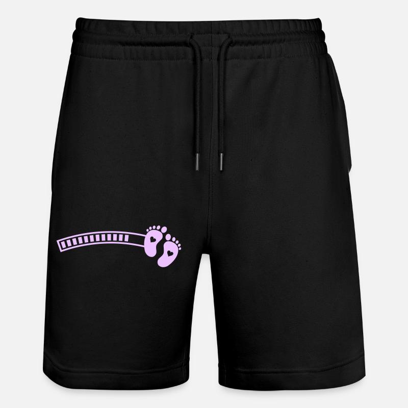 Bébé Bébé Pieds De Chargement - Short de jogging bio TRAINER Stanley/Stella unisexe - noir