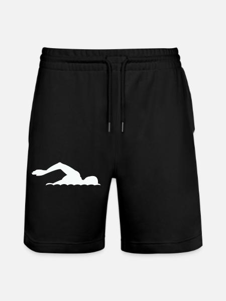 swimming - Stanley/Stella Unisex Bio Joggingshorts Trainer - Schwarz