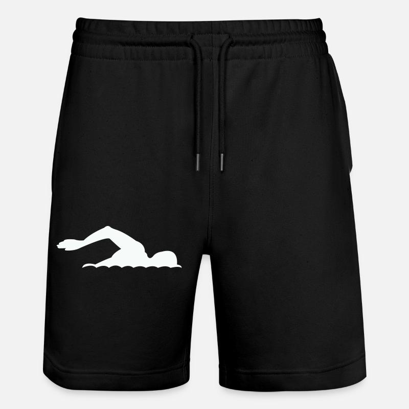 natation - Short de jogging bio TRAINER Stanley/Stella unisexe - noir