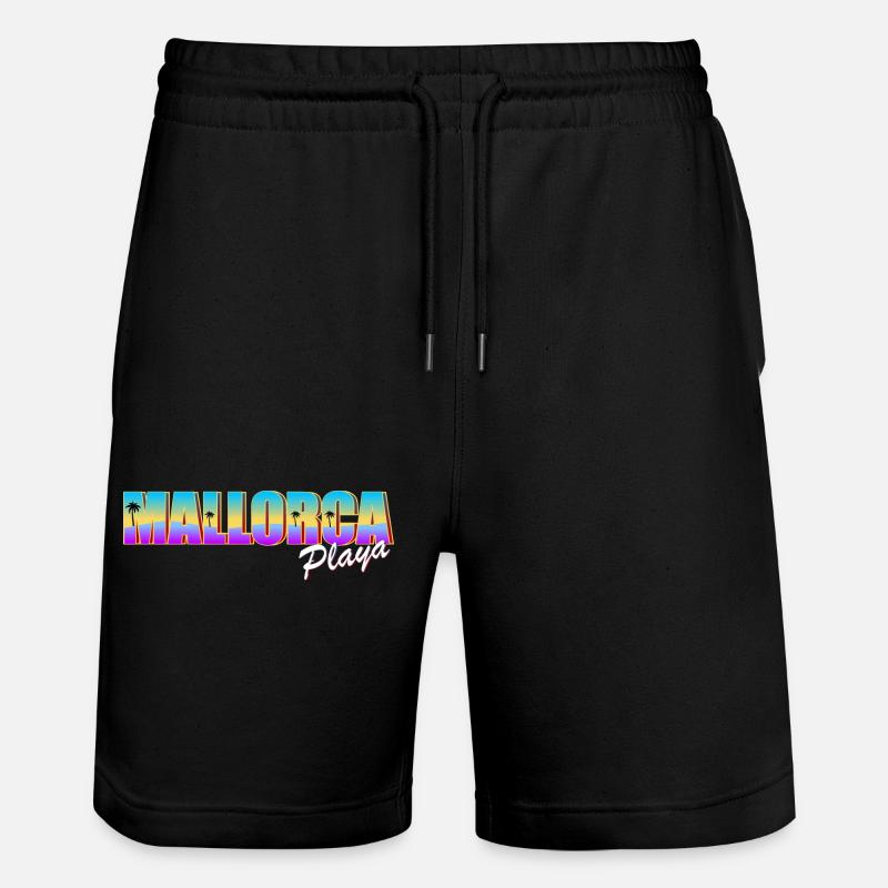 Majorque Playa - Short de jogging bio TRAINER Stanley/Stella unisexe - noir