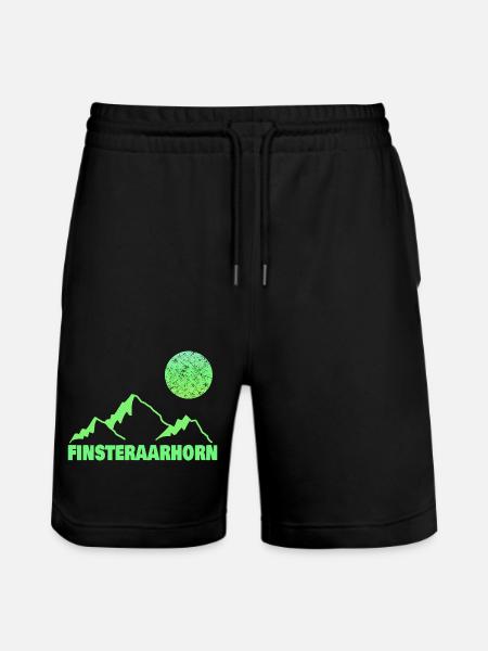 Finsteraarhorn comme grimpeur - Short de jogging bio TRAINER Stanley/Stella unisexe - noir