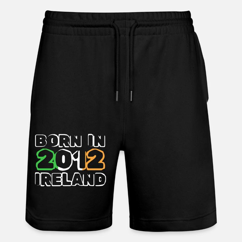 Ireland 2012 - Stanley/Stella Unisex Bio Joggingshorts Trainer  - Schwarz