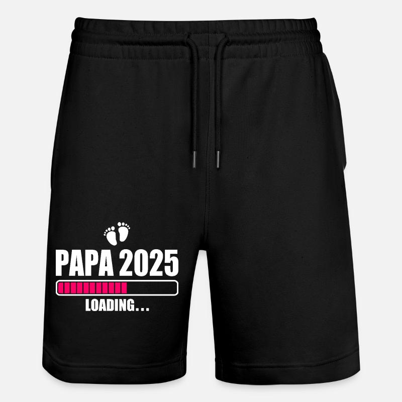 Papa 2025 - Short de jogging bio TRAINER Stanley/Stella unisexe - noir