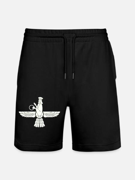 Zoroaster - Stanley/Stella Trainer Unisex Organic Jogging Shorts - black