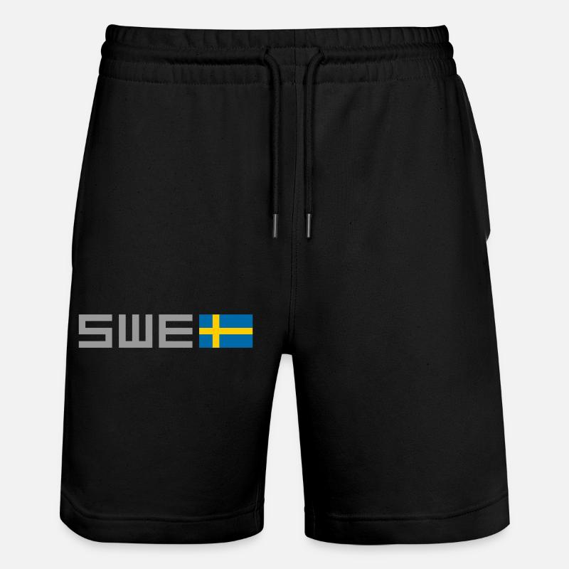 Suède - Short de jogging bio TRAINER Stanley/Stella unisexe - noir